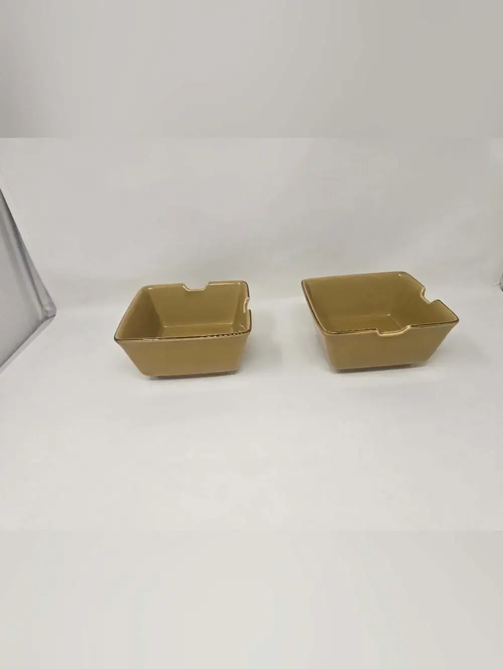 Pottery Barn Asian Square Noodle Soup Bowls Set of 2 Made in Japan 6